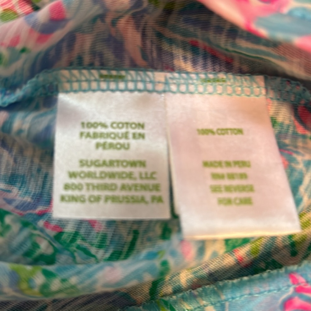 Lilly Pulitzer Top Size Small - Picture 3 of 3